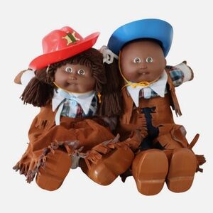 AA Cabbage Patch Kid Western Twins